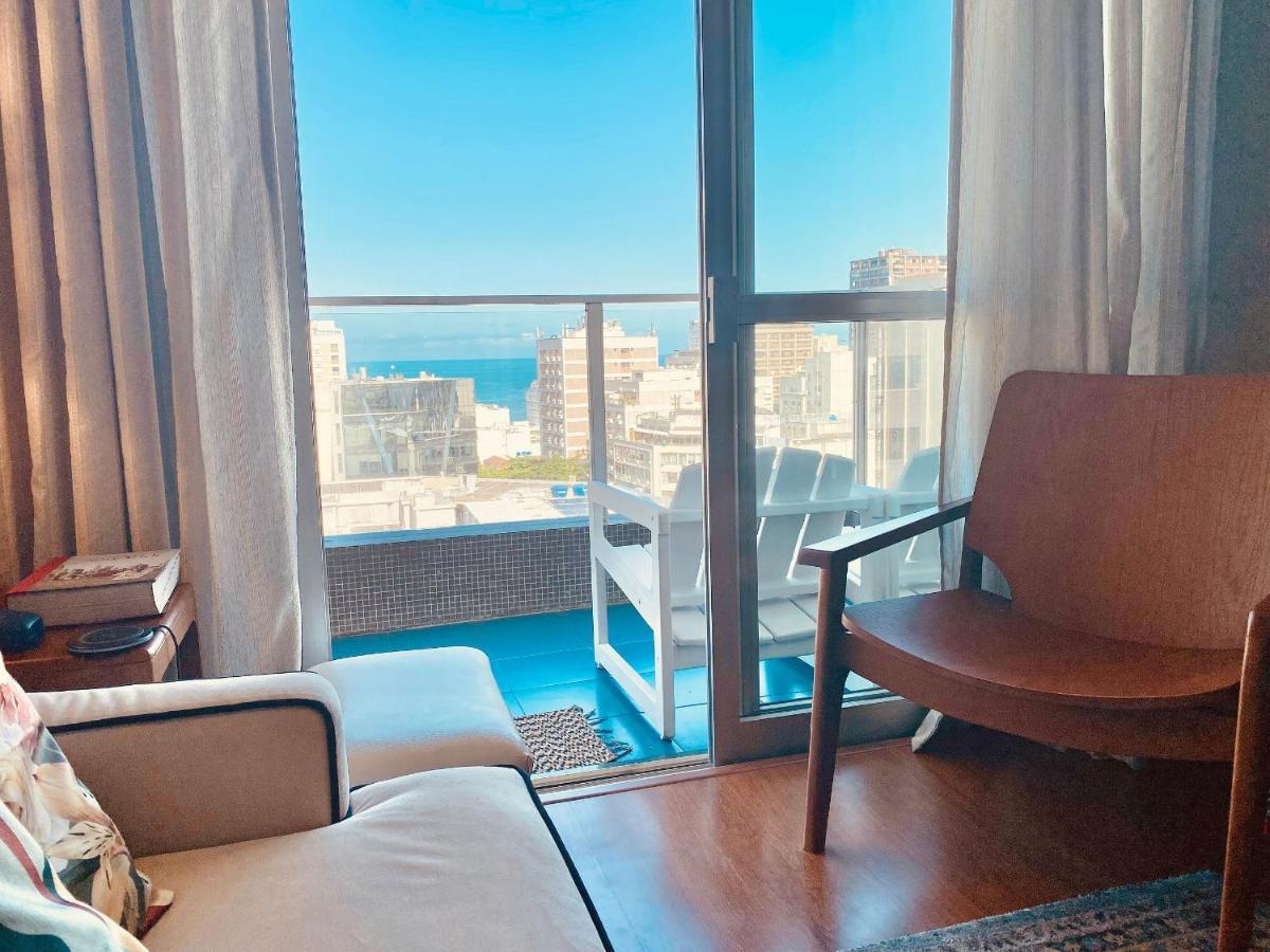 Jumpinbed - Leblon Flat Service - Sala E Quarto Com Varanda E Vista Do Mar. Rio de Janeiro Exterior foto